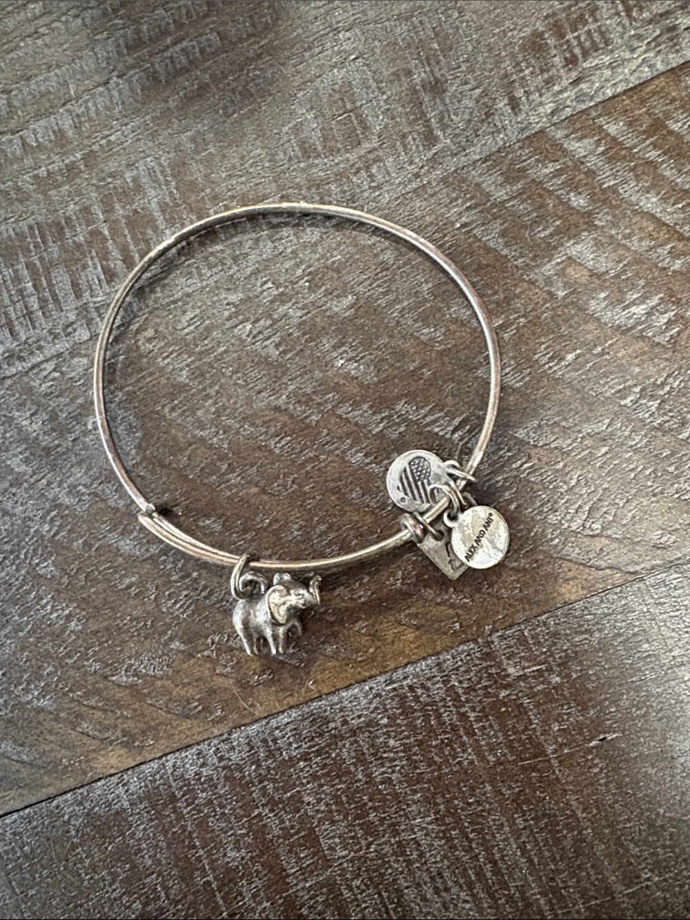 Alex & Ani elephant bracelet